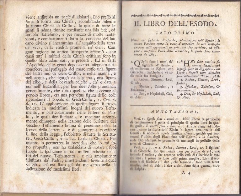 IL PENTATEUCO O SIA I CINQUE LIBRI DI MOSÈ SECONDO …