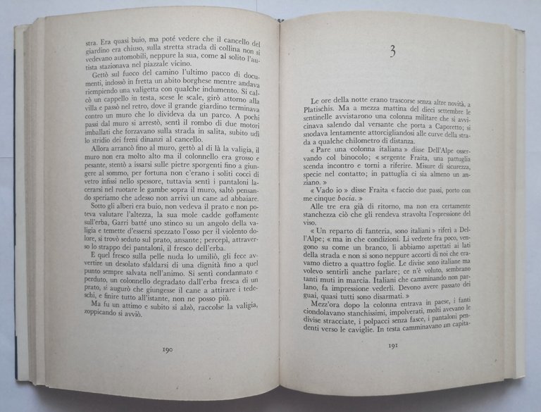 IL PESO DELLO ZAINO di Giulio Bedeschi 1966 Garzanti Libro …