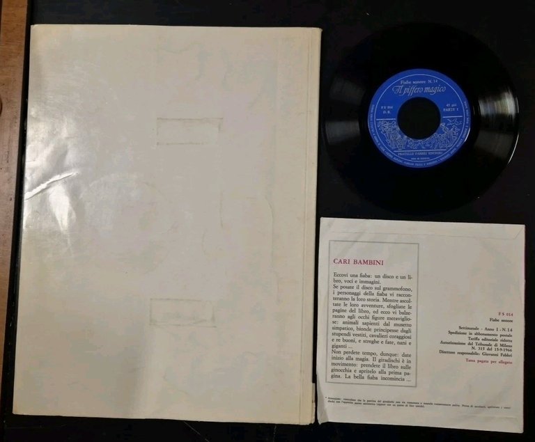 IL PIFFERO MAGICO di R Browning FIABE SONORE 14 Fabbri …