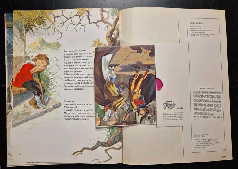 IL PIFFERO MAGICO di R Browning FIABE SONORE 14 Fabbri …