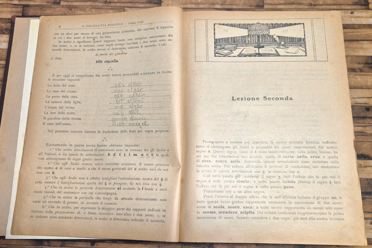 IL POLIGLOTTA MODERNO di Eugenio Levi LINGUA ARABA 1933 Sonzogno … | Immagine Gallery 4