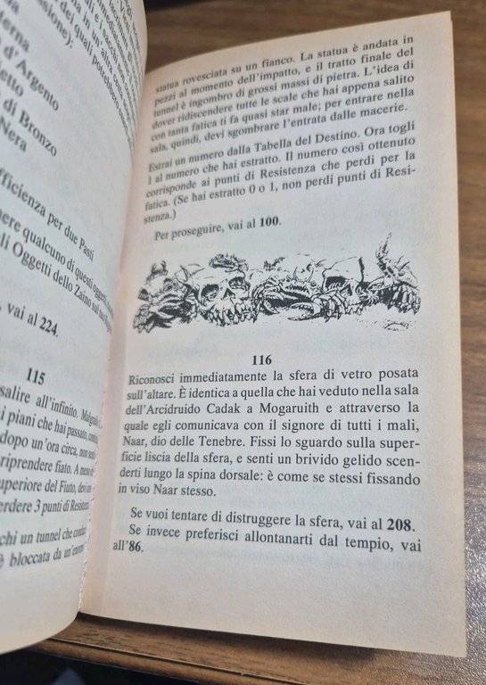 IL PRIGIONIERO DI KAAG Joe Dever 1991 I Edizione E …