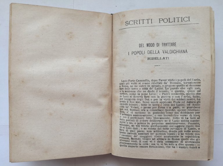 IL PRINCIPE dell'arte della guerra scritti politici di Niccolò Machiavelli …