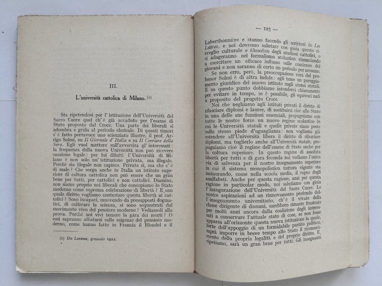 IL PROBLEMA DELL'EDUCAZIONE NAZIONALE IN ITALIA di Ernesto Codignola 1925 …