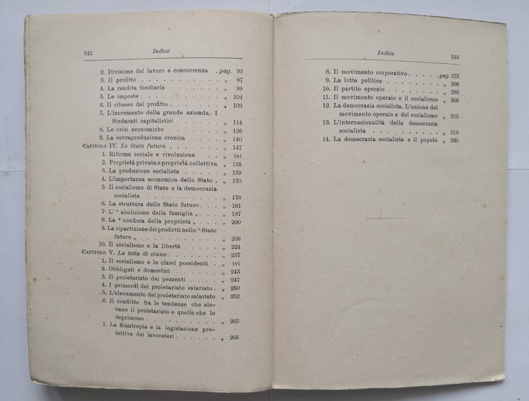 IL PROGRAMMA SOCIALISTA di Carlo Kautsky 1908 I edizione italiana …