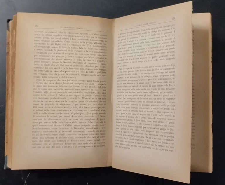 IL PROGRESSO UMANO di Herbert Spencer 1908 Fratelli Bocca Libro
