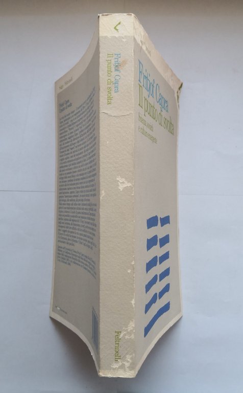 IL PUNTO DI SVOLTA Fritjof Capra 1987 Feltrinelli Libro scienza …