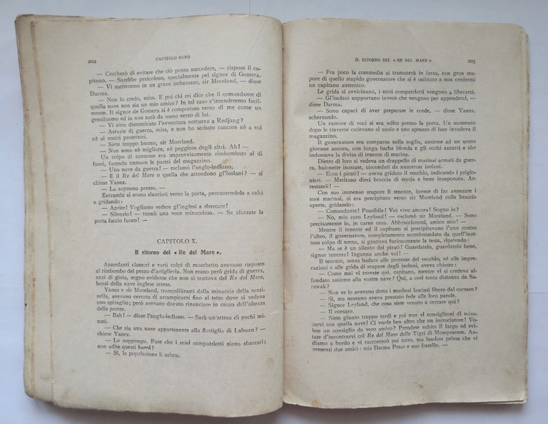 IL RE DEL MARE romanzo di Emilio Salgari 1931 Antonio …