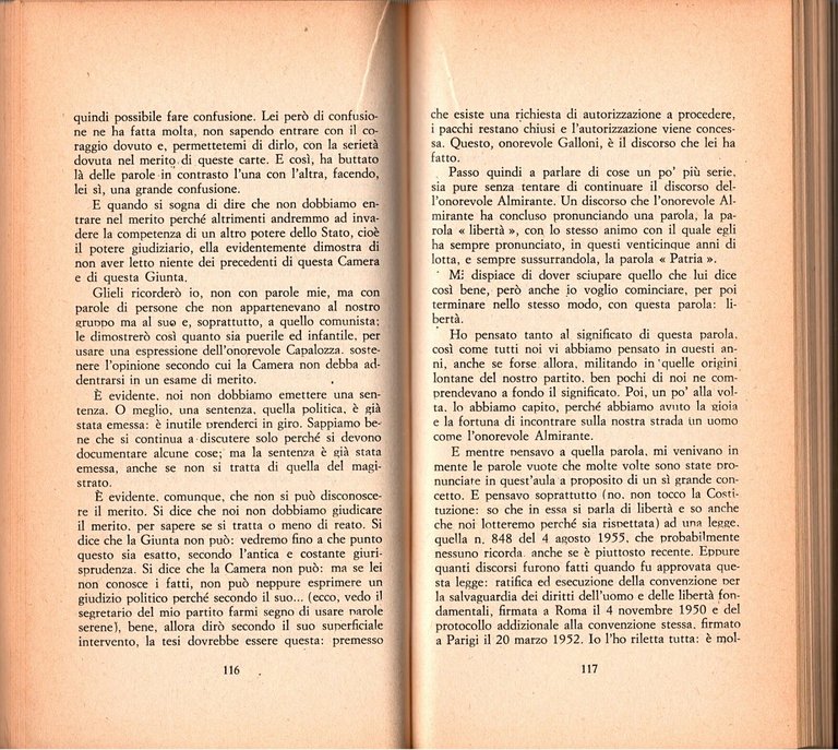 IL REGIME CONTRO LA DESTRA Prefazione di Giorgio Almirante 1973 …