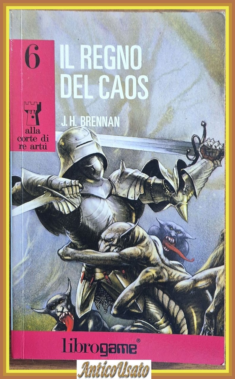 IL REGNO DEL CAOS di J H Brennan 1990 edizioni …