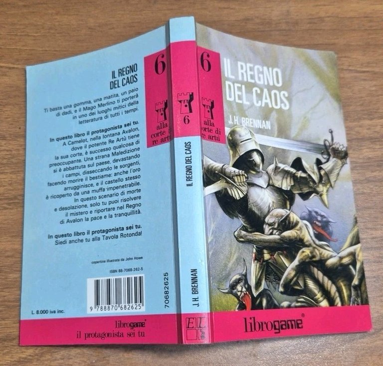 IL REGNO DEL CAOS di J H Brennan 1990 edizioni …