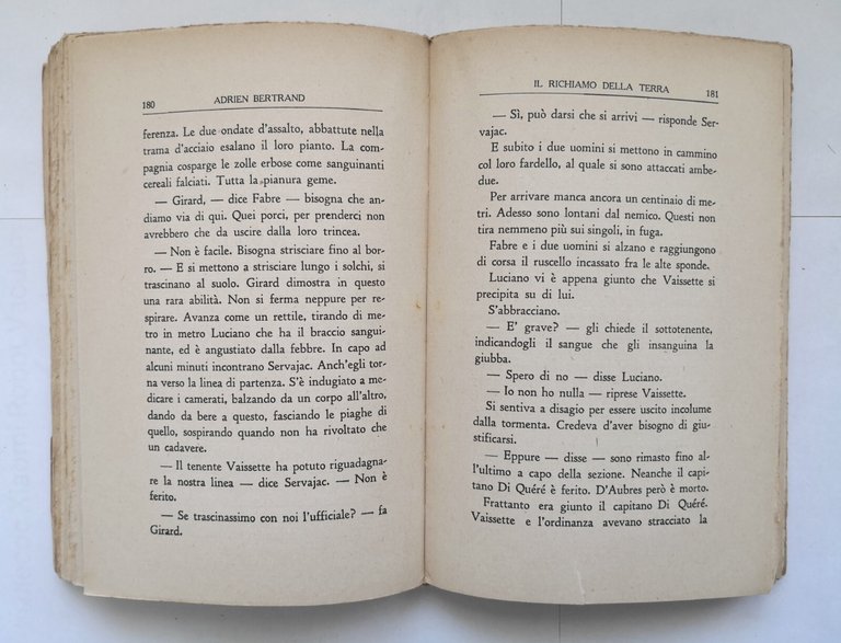IL RICHIAMO DELLA TERRA di Adrien Bertrand 1934 Elettra romanzo …