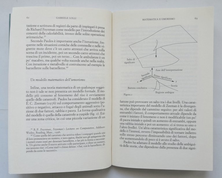 IL RISO DI TALETE di Gabriele Lolli 1999 Bollati Boringhieri …