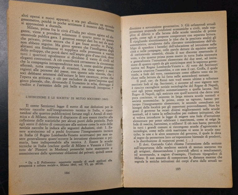 IL RISORGIMENTO ITALIANO VOLUME 1 di Denis Mack Smith 1973 …