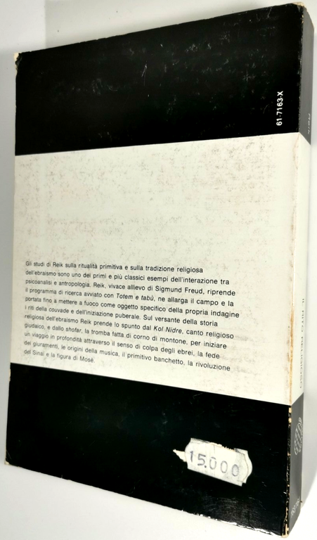 IL RITO RELIGIOSO di Theodor Reik Boringhieri universale scientifica 1977 … | Immagine Gallery 2