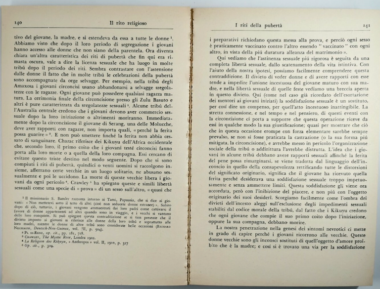 IL RITO RELIGIOSO di Theodor Reik Boringhieri universale scientifica 1977 … | Immagine Gallery 3