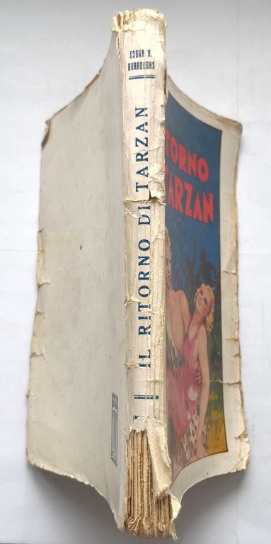 IL RITORNO DI TARZAN Edgar Rice Burroughs 1935 Aurora libro …