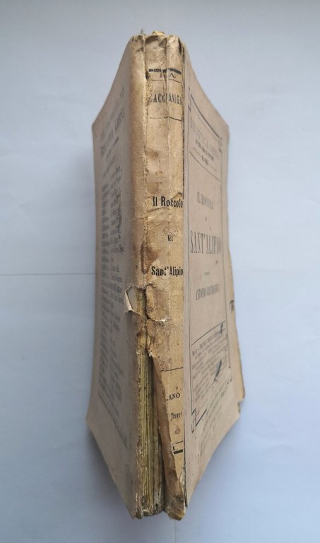 IL ROCCOLO DI SANT'ALIPIO Antonio Caccianiga 1914 Treves Libro romanzo …
