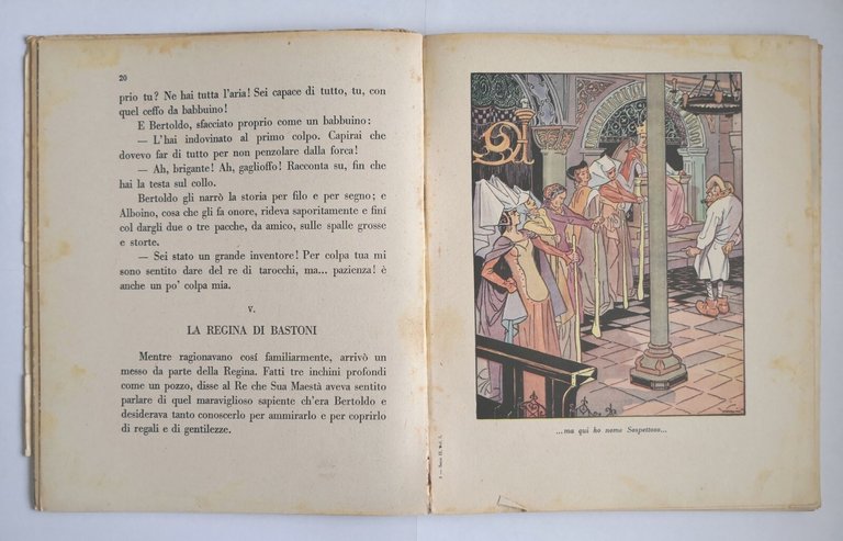IL ROMANZO DI BERTOLDO narrato da Edoardo Mottini 1947 UTET …