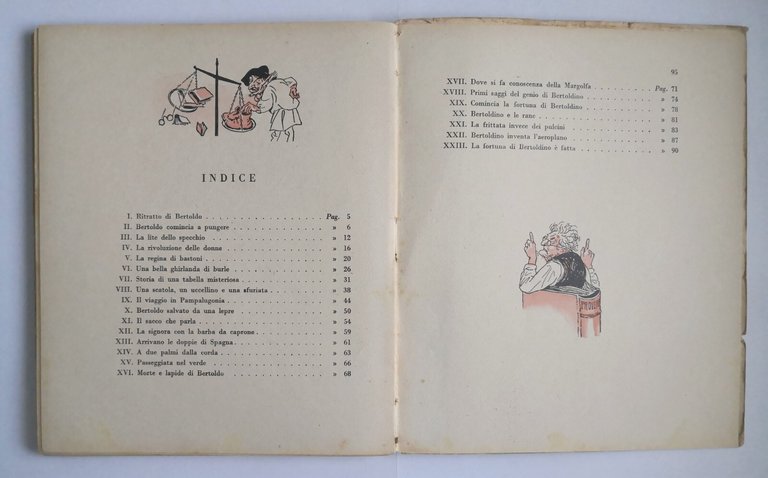 IL ROMANZO DI BERTOLDO narrato da Edoardo Mottini 1947 UTET …