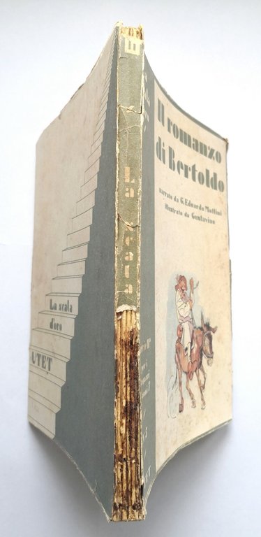 IL ROMANZO DI BERTOLDO narrato da Edoardo Mottini 1947 UTET …
