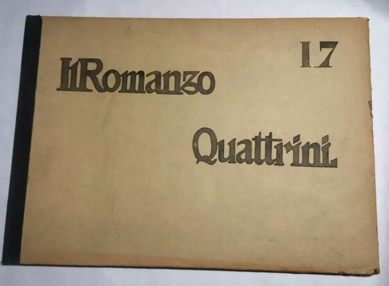 il romanzo Quattrini 25 numeri 1919 giornale vintage Gautier Balzac …