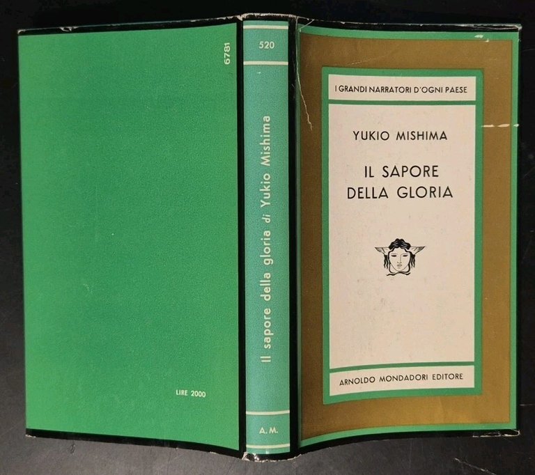 IL SAPORE DELLA GLORIA di Yukiyo Mishima 1967 Mondadori I …