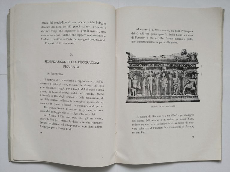 IL SARCOFAGO ROMANO DETTO DI MELFI di Alfonso Colucci 1938 …