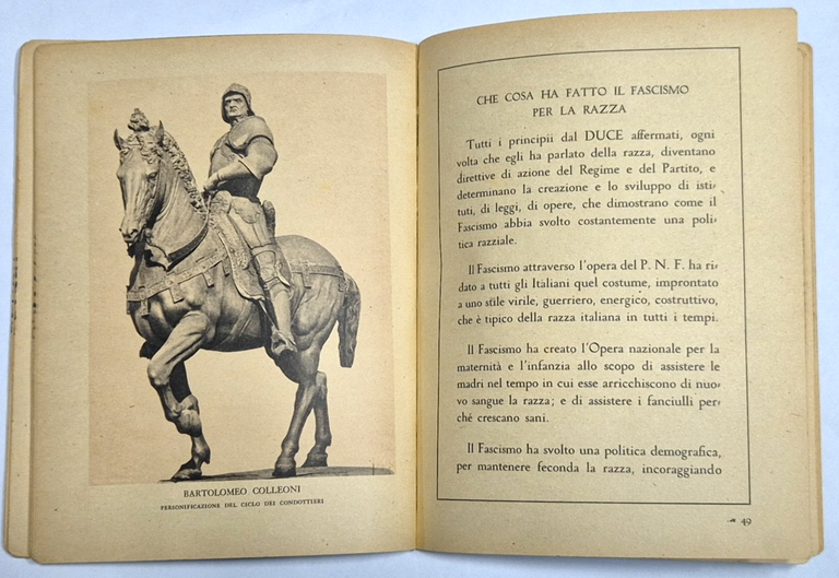 IL SECONDO LIBRO DEL FASCISTA PNF Mondadori Roma 1940 Libro … | Immagine Gallery 3