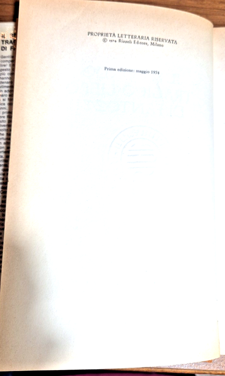 IL SECONDO TRAGICO LIBRO DI FANTOZZI Paolo Villaggio 1974 Rizzoli … | Immagine Gallery 2