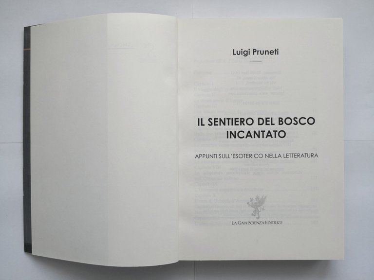 IL SENTIERO DEL BOSCO INCANTATO di Luigi Pruneti 2009 La …