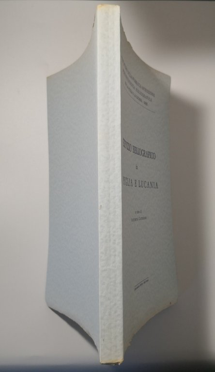 IL SERVIZIO BIBLIOGRAFICO IN PUGLIA E LUCANIA di Antonio Caterino …