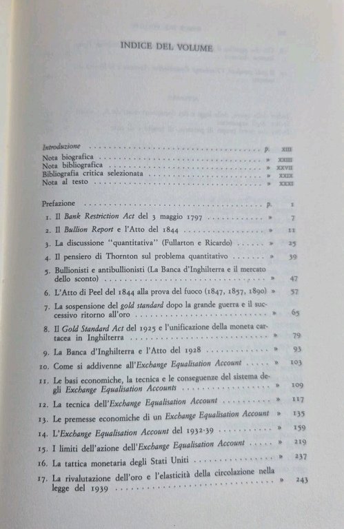 IL SISTEMA AUREO E IL FONDO DI CONGUAGLIO DEI CAMBI …