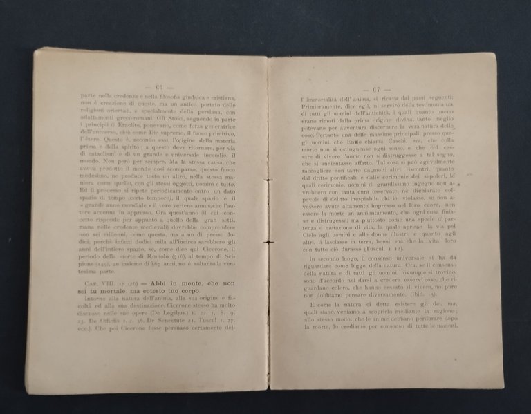 IL SOGNO DI SCIPIONE IN TOGA CANDIDA Cicerone 1897 Losasso …