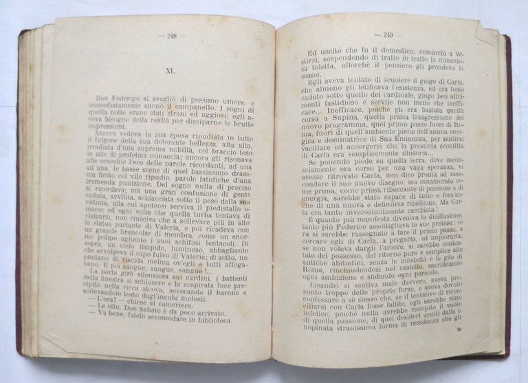 IL TAGLIONE di F Abignente Libro Collezione Esperia romanzieri d'Italia