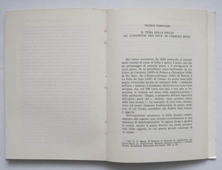 IL TEATRO AL TEMPO DI LUIGI XIII 1974 Editori Adriatica …