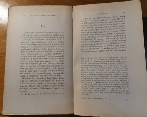 IL TRAMONTO DEL LIBERALISMO di Eugenio Giovannetti 1917 Laterza - …