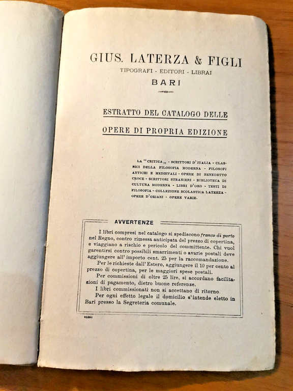 IL TRAMONTO DEL LIBERALISMO di Eugenio Giovannetti 1917 Laterza libro | Immagine Gallery 3