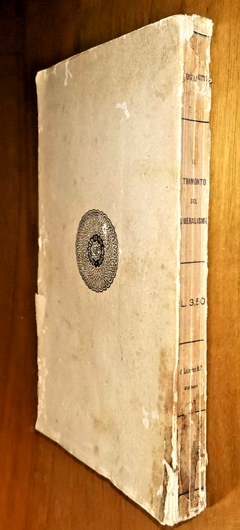 IL TRAMONTO DEL LIBERALISMO di Eugenio Giovannetti 1917 Laterza libro | Immagine Gallery 4