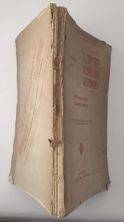 IL TRATTATO DI PACE CON LA GERMANIA 1919 Riccardo Quintieri …