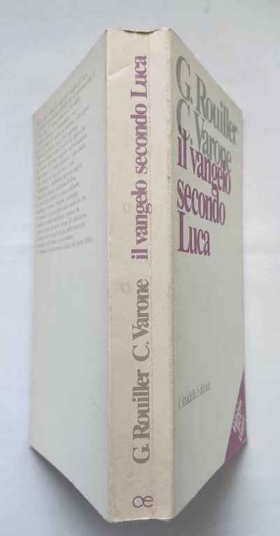 IL VANGELO SECONDO LUCA di Rouiller e Varone 1983 Cittadella …