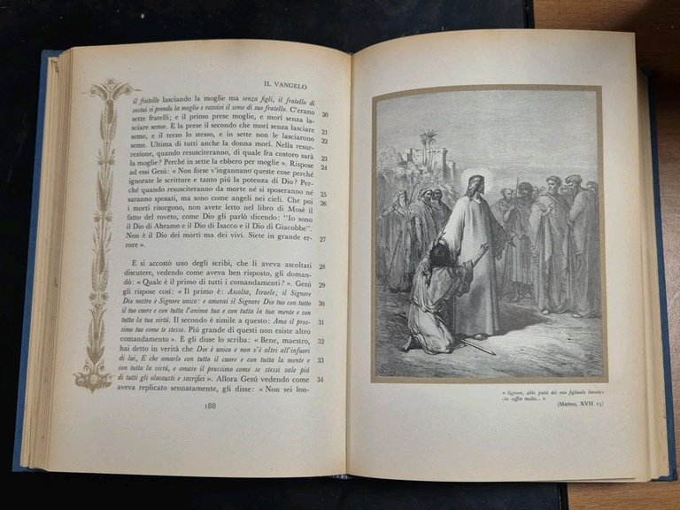 IL VANGELO SECONDO MATTEO MARCO LUCA E GIOVANNI 1956 illustrato …