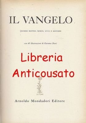 IL VANGELO SECONDO MATTEO MARCO LUCA E GIOVANNI 1956 libro …