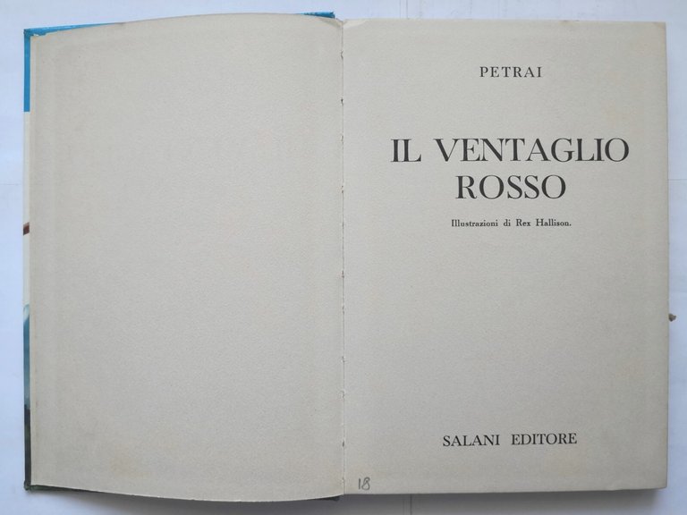 IL VENTAGLIO ROSSO di Petrai 1963 Salani biblioteca dei miei …