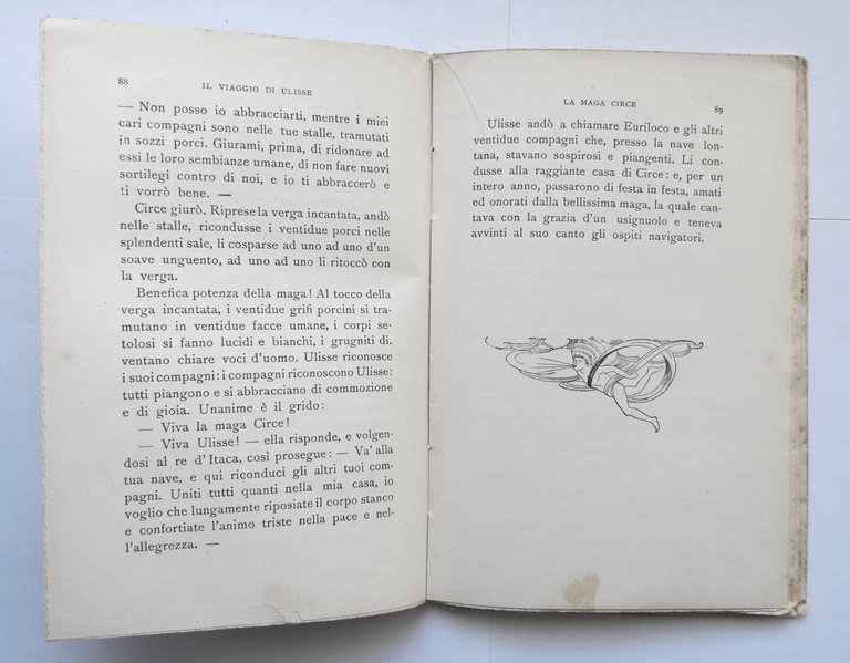 IL VIAGGIO D'ULISSE di Tomaso Monicelli 1934 Bemporad libro Illustrato …