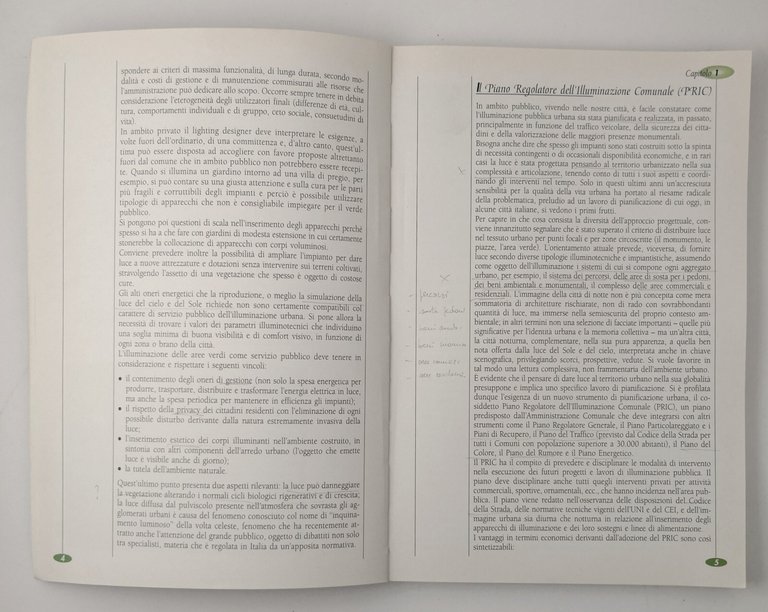 ILLUMINAZIONE DI PARCHI E GIARDINI di Gianni Forcolini 2000 Calderini …