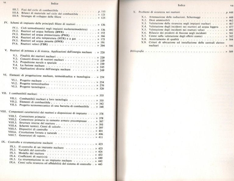IMPIANTI NUCLEARI di Maurizio Cumo 1976 UTET Libro fisica