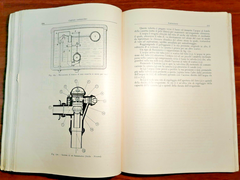 IMPIANTI SANITARI PROGETTAZIONE E TECNICA D'INSTALLAZIONE di Gallizio 1957 Libro | Immagine Gallery 5