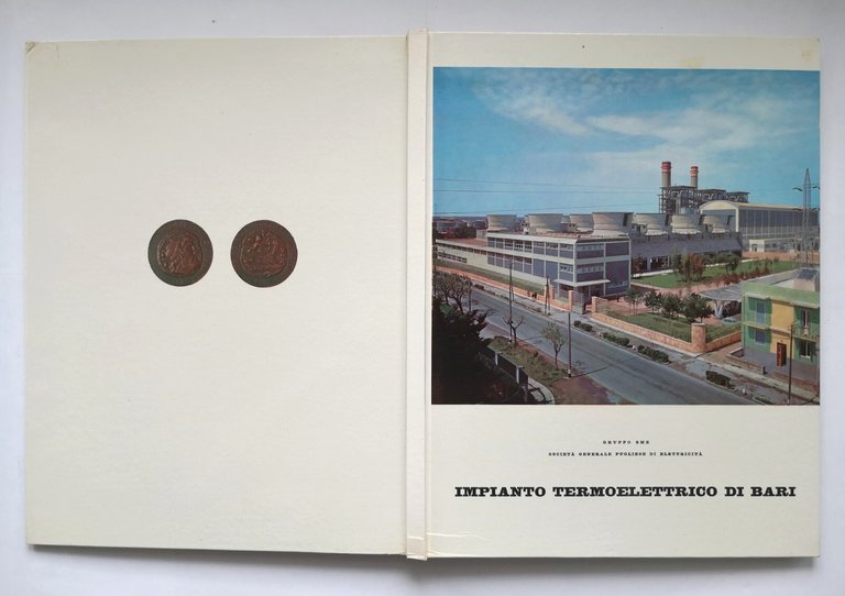 IMPIANTO TERMOELETTRICO DI BARI 1960 Società Generale Pugliese Elettricità Libro