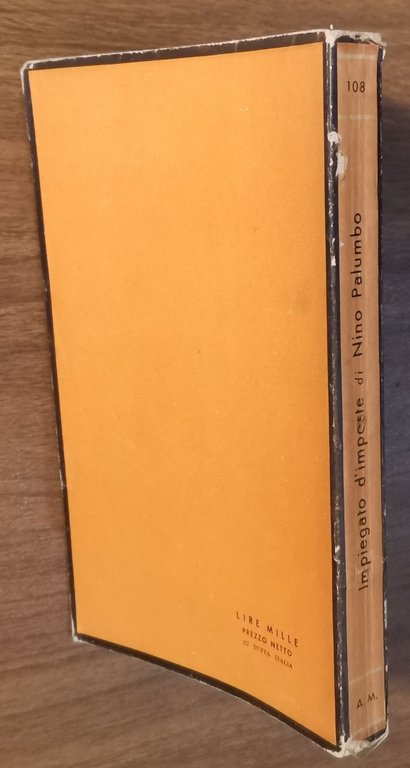 IMPIEGATO D'IMPOSTE di Nino Palumbo 1957 Mondadori I Edizione Libro …
